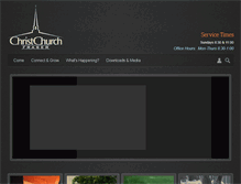 Tablet Screenshot of christchurchfraser.com